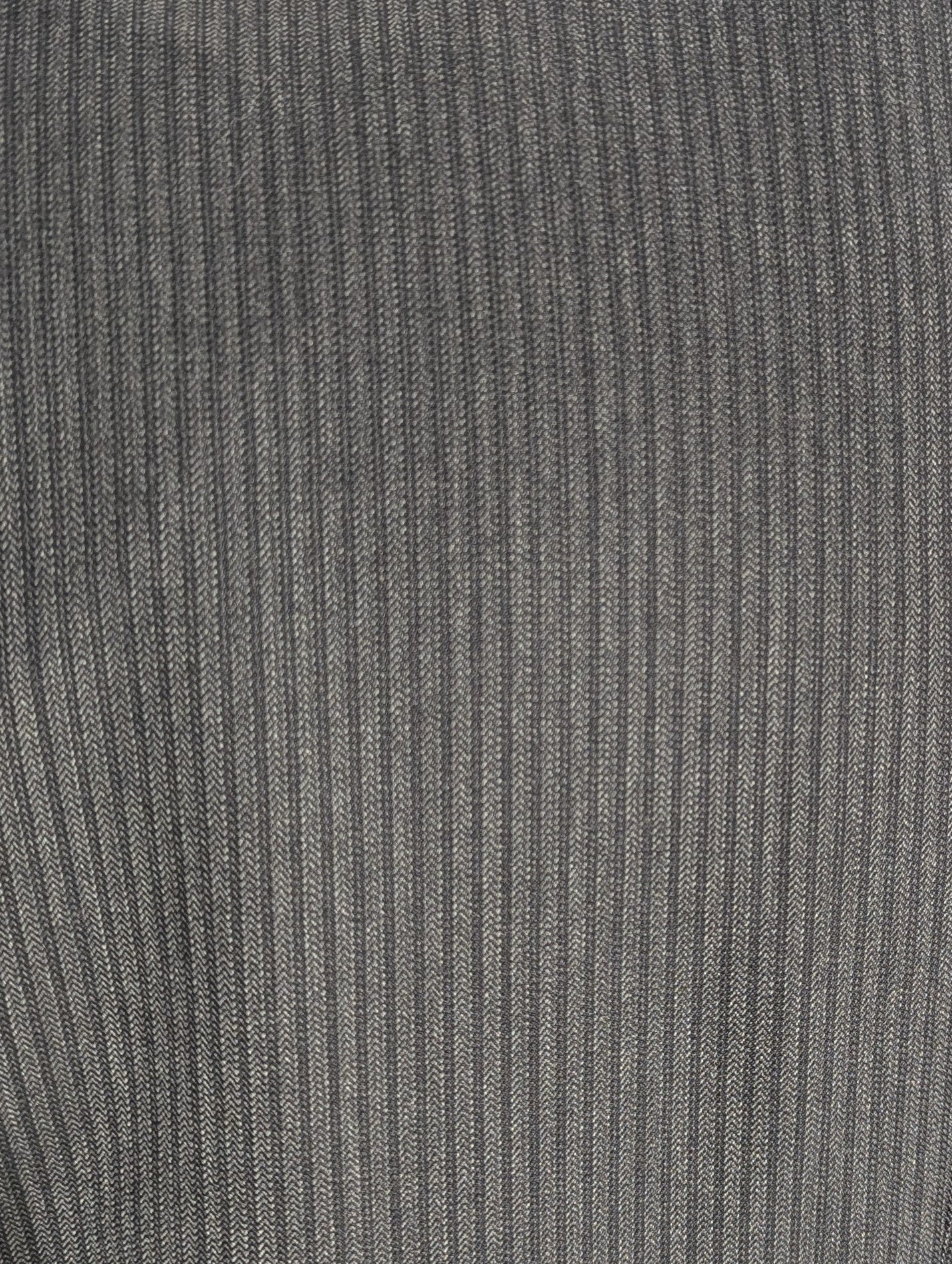 Canali Charcoal Pinstriped 100% Wool Suit 44L