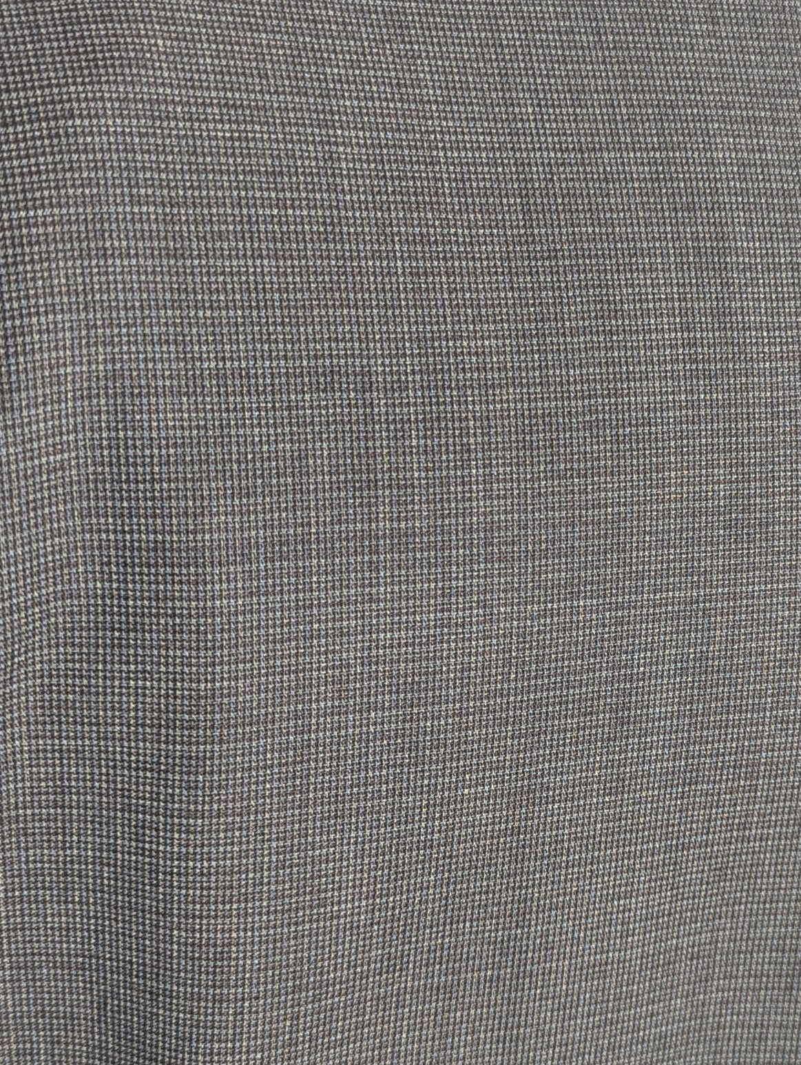 Canali Brown Nailhead 100% Wool 2 Button Suit 48L